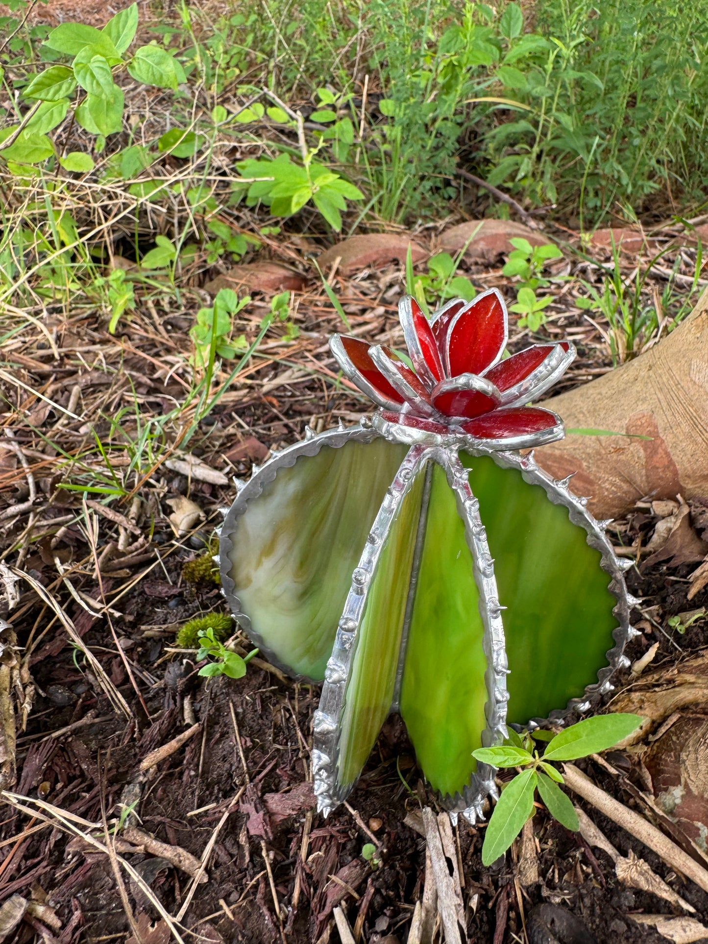 Stained Glass Cactus